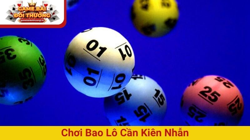 Chơi bao lô cần kiên nhẫn