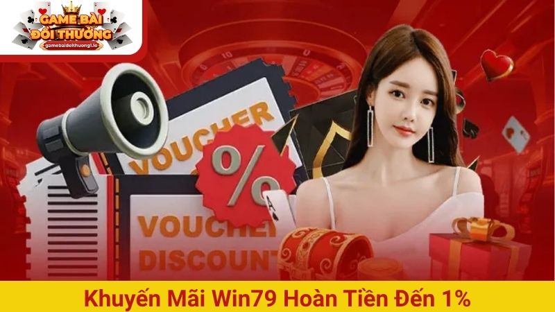 Khuyến Mãi Win79 hoàn tiền đến 1%